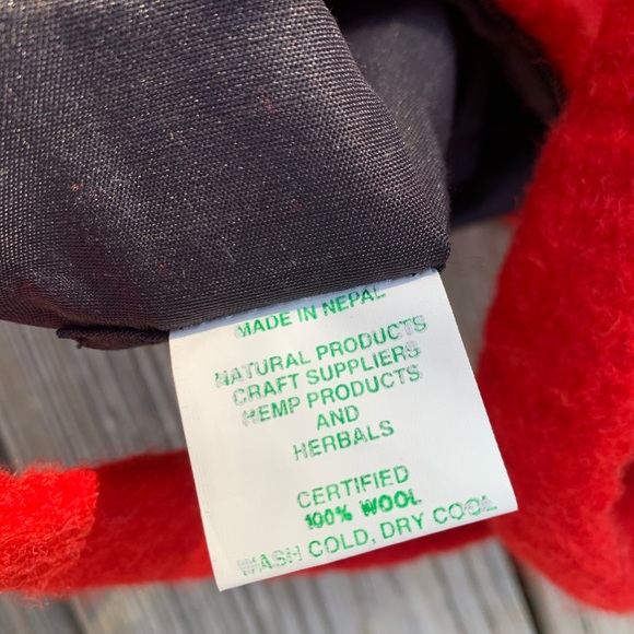 Hemp Sisters wool purse. NWT - Picture 9 of 14